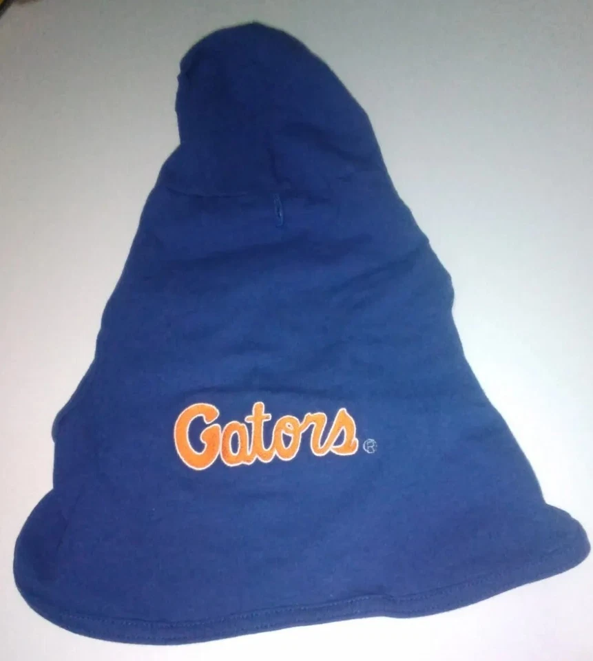 Camisa Universitaria All Star Dogs NCAA UF Gators Azul con Capucha Talla PEQUEÑA (12-20lbs)  Foto 3 de 4