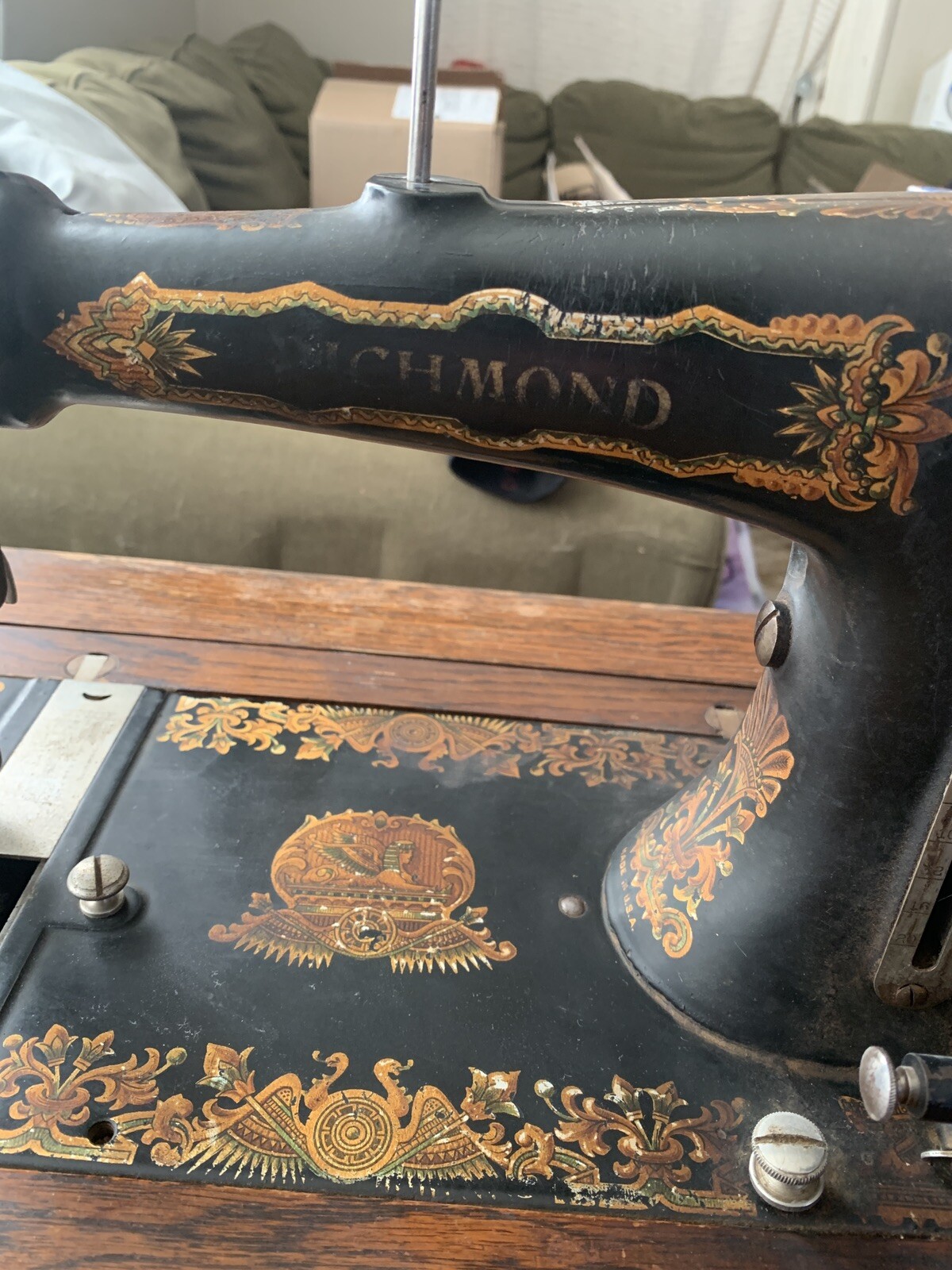 Antique Richmond Sewing Machine eBay