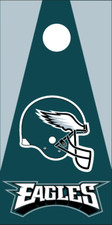 Cornhole Board Wraps Decals Vinyl Stickers Set of 2 - Philadelphia Eagles