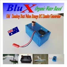 RC Smoke Generator Boat Trucks Tanks 6-12 V BluX Water Based Organic Fluid 