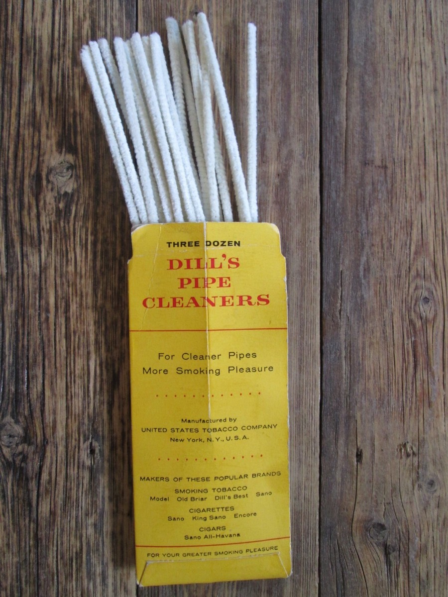 tobacco pipe cleaners Vintage Dill's Pipe Cleaners 6
