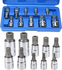Jeu de Douille XZN 10 pièces Lot de douilles multiples M4 / M5 / M6 / M8 / M9