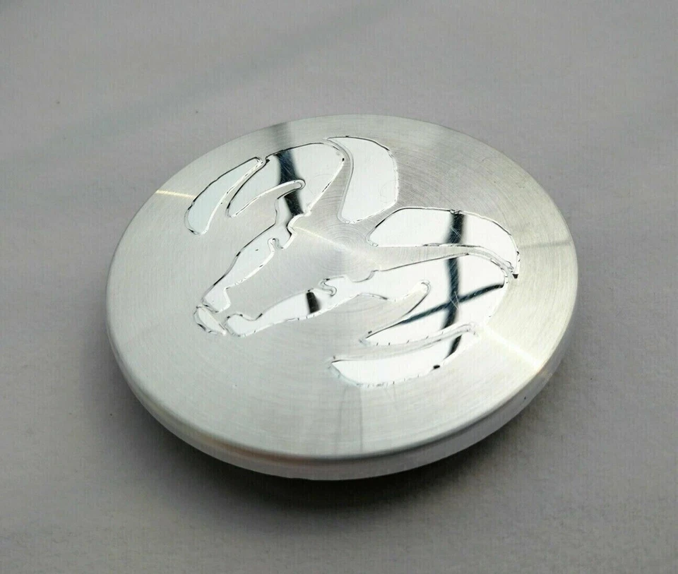 4 pcs. DODGE Ram 1500 2500 Dakota Durango Wheel Center Hub Cap 2 1/2" CHROME - Image 2 of 2