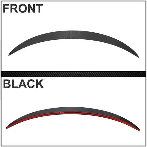 For Alfa Romeo Stelvio SUV 2017-21 Rear Trunk Spoiler Lip Wing Dry Carbon Fiber - Bild 11 von 12