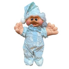 VINTAGE PAJAMA TROLL DOLL WITH LARGE HANDS I.T.B.-INTERNATIONAL TEDDY 1991 -HTF