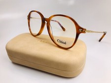 New CHLOE CE2737 725 Blonde Havana Eyeglasses 54mm with Case