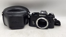  No Meter Nikon EM 35mm SLR Film Camera Body w/ Case - Black