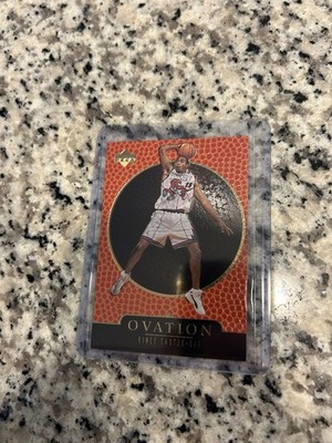 1998/99 Upper Deck Ovation Gold /1000 Missing Serial# Vince Carter Raptors RC