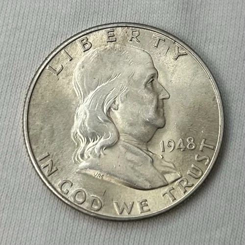 1948 D FRANKLIN HALF DOLLAR BU