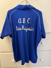 1960  s MCM Hand Chain Stitched King Louie Bowling Shirt