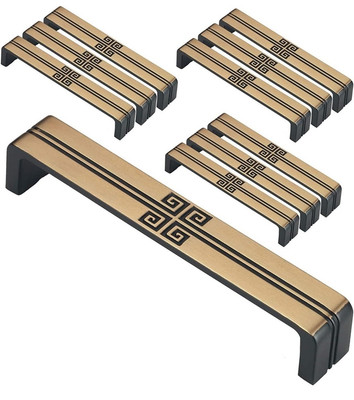 10 Stück Metall Schublade Zugstange 5'' Loch Mitte, klassische Schrank Hardware.