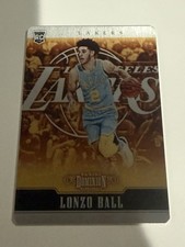 Gold Lonzo Ball Rookie 2017-18 Panini Dominion  GOLD 10 /10 Metal  Lakers 💎🔥🔥