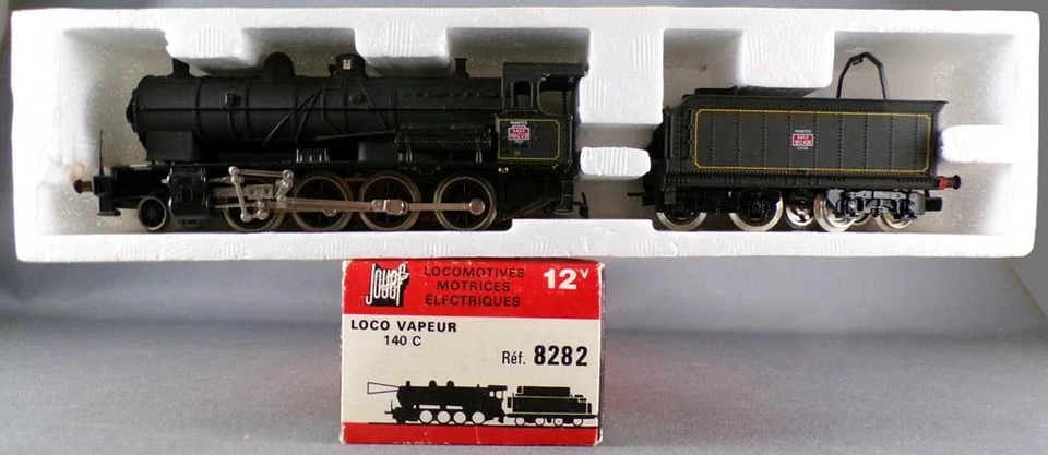 Jouef 8282 Ho Sncf Loco Vapeur 140 C 231 Consolidation Ouest Eclairage Tender 18 - Photo 2/4