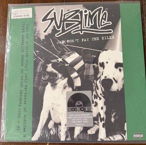 SUBLIME – Jah Won’t Pay the Bills – 25th Anniv – RSD 2016 Pre-Owned/Never Played - product listing photo
