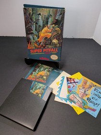 1987 Nintendo SUPER PITFALL, NES-PI-USA &bull; Activision, Tested, Complete!