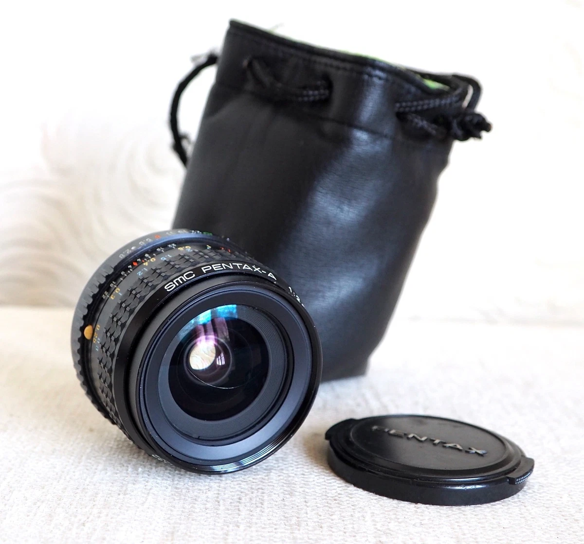 かめらや】3338 PENTAX smc PENTAX 24mm F2.8 単焦点 広角レンズ Kマウント
