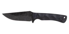 Kronos Flatout, Fixed Blade Knife w/ Kydex Sheath, Black