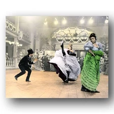 Cancan Dancers 1952 Moulin Rouge Vintage Photo Paris France 8x10 Photo