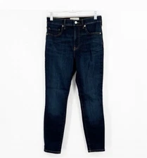 Everlane Women's Dark Blue High Rise Skinny Ankle Jeans, Size 28