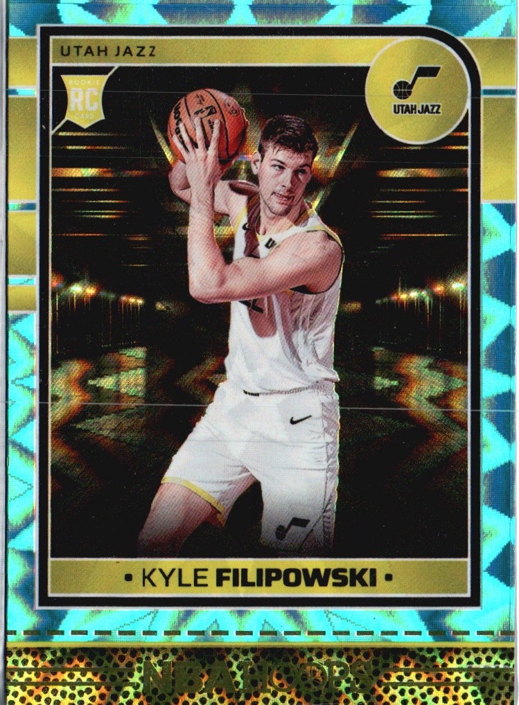 2024-25 Hoops #262 Kyle Filipowski Teal Explosion
