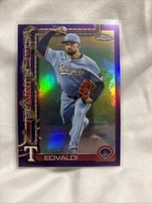 2025 Topps Holiday - Chrome Nathan Eovaldi #HC47 Purple Refractor /299