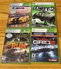 Xbox 360 Racing Lot 4 Games - Forza Horizon, Dirt 2, NFS The Run, Grid 2