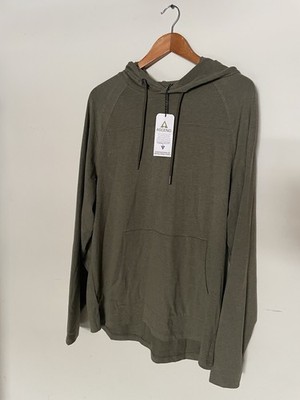 Ascend By Bass Pro Shops Hoodie Men s Green Lightweight Longsleeve Size M NWT