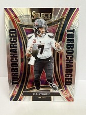 C.J. Stroud Panini 2024 Select Turbocharged #10 Houston Texans NFL