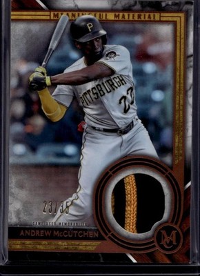 2022 Topps #MMR1-AMC2 Andrew McCutchen Meaningful Materials Copper #/35