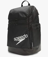 Speedo Teamster 2.0 35L Backpack Swim Bag Black NWT