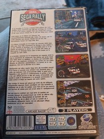 Sega Rally Championship Sega Saturn Box and Manual Only