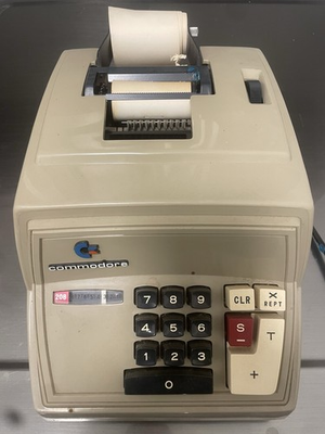 #ad Vinatage Commodore 208 Business Adding Machine Made In Japan Tested Works $100.00