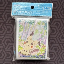 Pokemon Center Mimikyu Deck Shield Card Sleeves 64ct 66x92mm Japanese