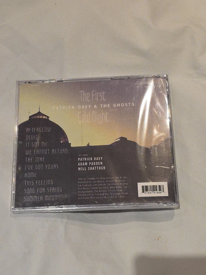 Sealed Davy The First Cold Night CD - Image 2 of 4