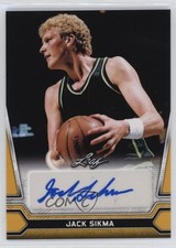 2021 Leaf Multisport Blaster Auto Gold Jack Sikma #BA-JS1 Auto HOF 16h3