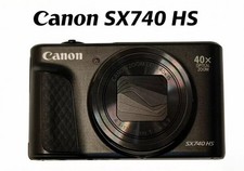 Canon PowerShot SX740 HS 20.3MP 40x Optical Zoom Black Digital Camera