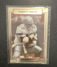 1990 Action Packed Rookie Update Emmitt Smith Rookie #34 Dallas Cowboys Football