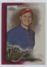 2022 Topps Allen & Ginter Chrome Magenta Refractor 96/199 John Shuster #214 1i1g