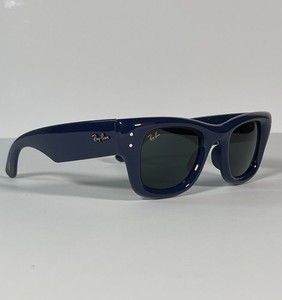 Ray-Ban X A$AP Rocky Puffer Polished Blue/Ultra Black Sunglasses Awge RB4940
