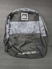 Quicksilver 17 Inch Laptop Recharge Backpack: Gray/Black