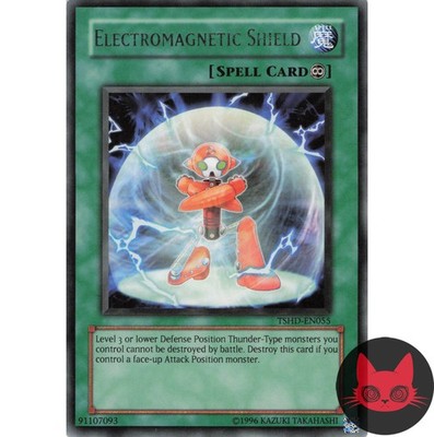Yugioh Electromagnetic Shield TSHD-EN055 Rare LP