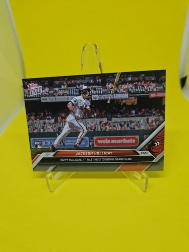2024 Topps Now - Jackson Holliday #498 1st GRAND SLAM HAPPY HOLLIDAYS (RC)