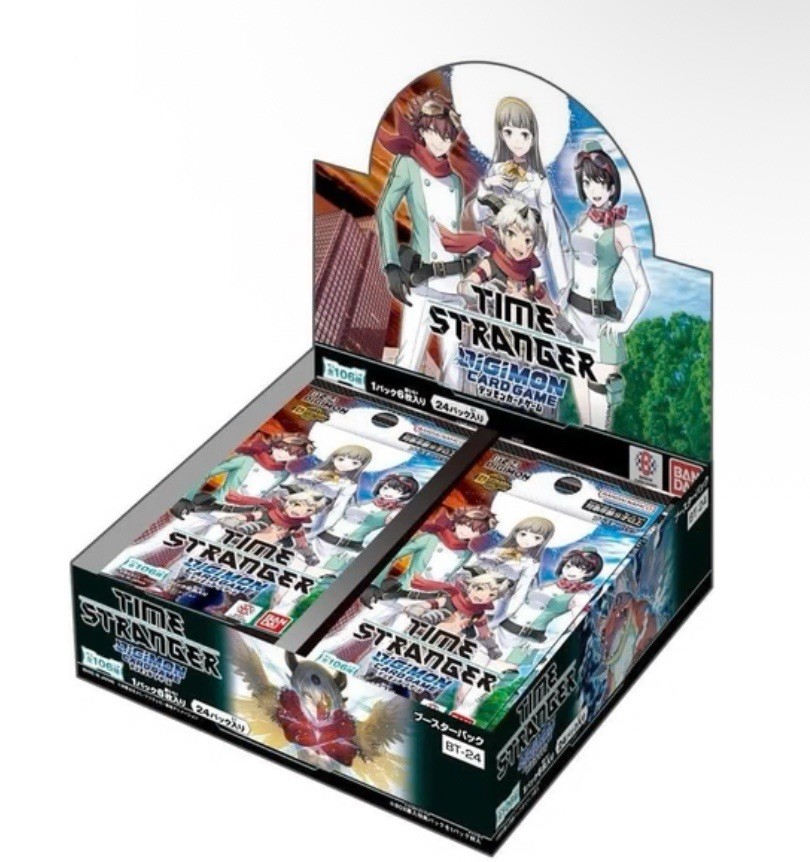 DIGIMON CARD GAME: Time Stranger Booster Box BT24 English Ver