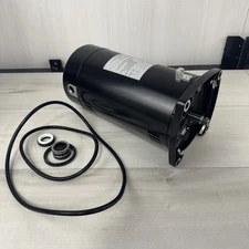 Pool Pump Motor USQ1102 1HP 3450RPM 48Y Frame Capacitor Start Square Flange