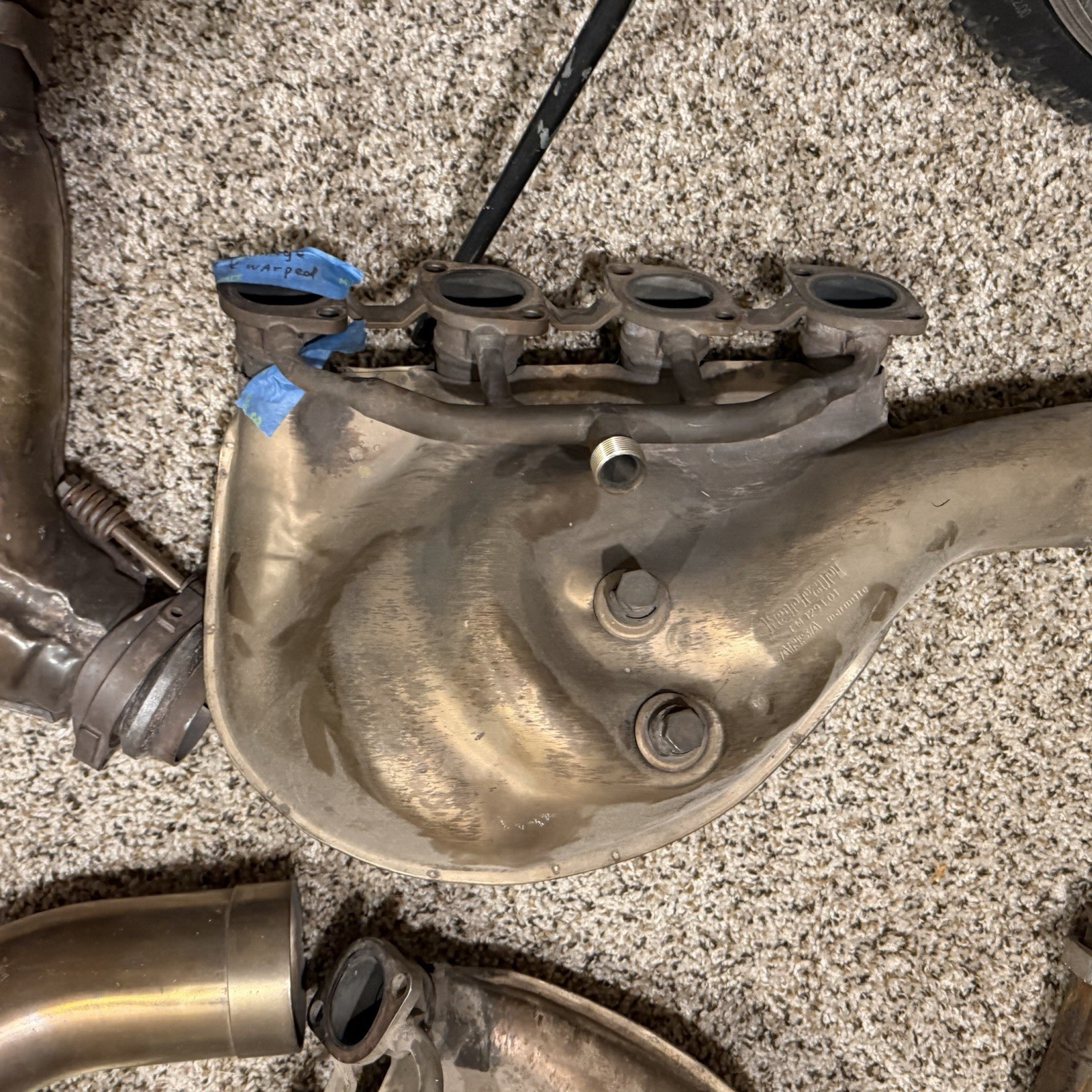 Ferrari F355 Exhaust system