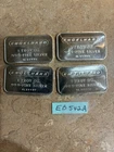 4 ENGELHARD 1 OZ. .999 FINE SILVER BARS