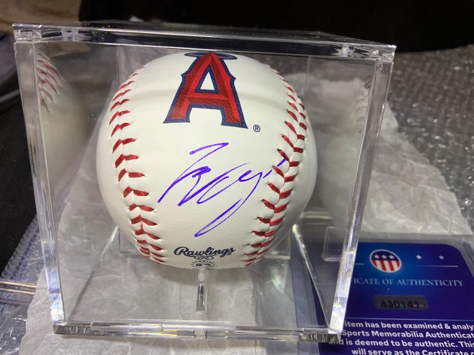 SHOHEI OHTANI SIGNED BASEBALL - Autographed Official MLB Angels Logo AUTO +COA - Image 2 of 4