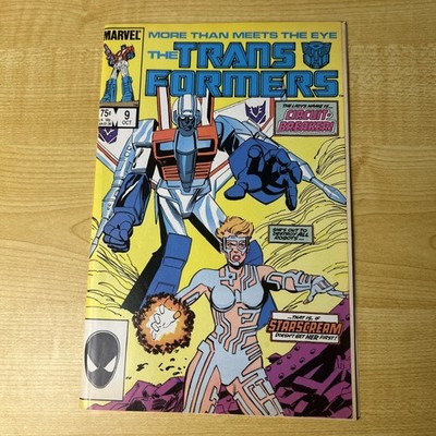 TRANSFORMERS #9 DIRECT EDITION OCTOBER 1985 MARVEL COMICS
