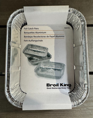 BROIL KING BBQ Fett-Auffangschale (10 Stck) OVP Art. 50416