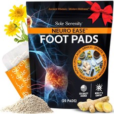 Sole Serenity NeuroEase Foot Pads for NerveHealth Support, NeuroEase, Beige